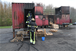 Realistisch Oefenen Fire Flash Blusgroep Burgum